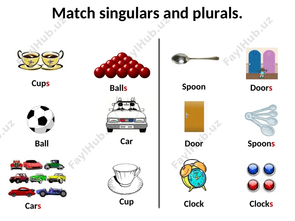 singular and plural - Page 5