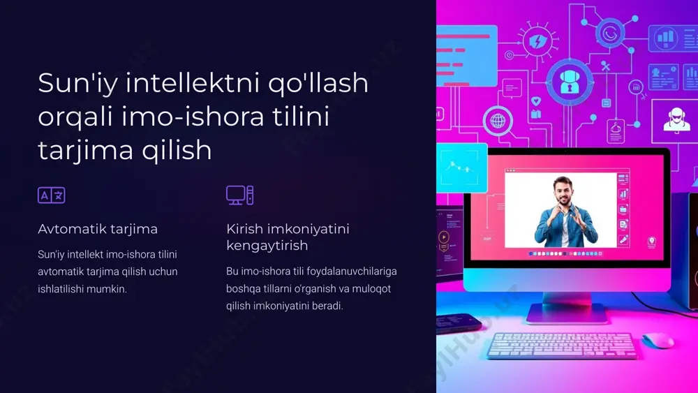 sun'iy intellekt yordamida imo-ishora tilini avtomatik tarjima qilish - Page 5
