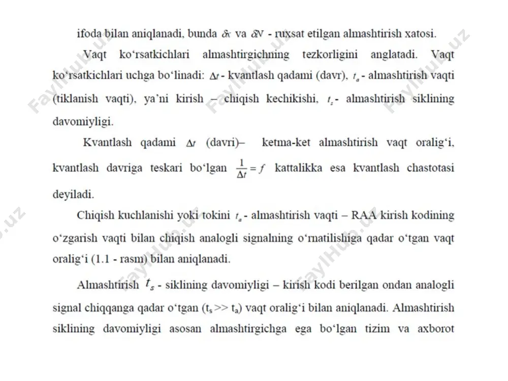 analog – raqamli va raqamli analogli oʻzgartirgichlar - Page 4