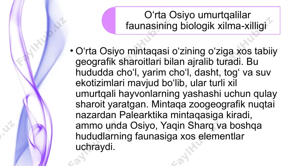o‘rta osiyo mintaqasining umurtqali hayvonlari - Page 4