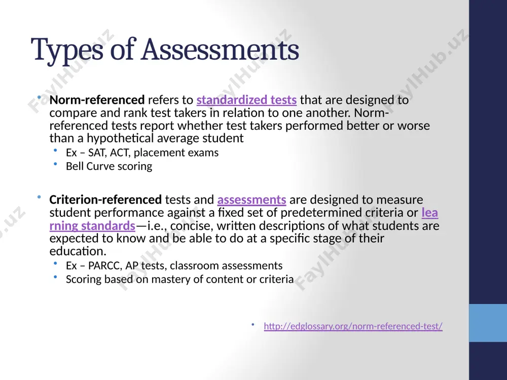 assessment vs. testing - Page 5