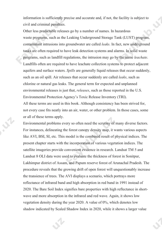 y releasing the effluent reports the type and quantity of the released pollutant. the regulatory concept is similar to that of tax oversight by the internal revenue service, with facilities randomly audited to ensure that the reported information is sufficiently precise and accurate and, if not, the facility is subject to civil and criminal penalties. other less predictable releases go by a number of names. in hazardous waste programs, such as the leaking underground storage tank (lust) program, contaminant intrusions into groundwater are called leaks. in fact, new underground tanks are often required to have leak detection systems and alarms. in solid waste programs, such as landfill regulations, the intrusion may go by the name leachate. landfills often are required to have leachate collection systems to protect adjacent aquifers and surface waters. spills are generally liquid releases that occur suddenly, such as an oil spill. air releases that occur suddenly …