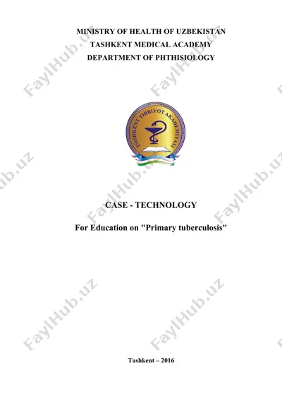 case - technology for education on "primary tuberculosis" — DOC