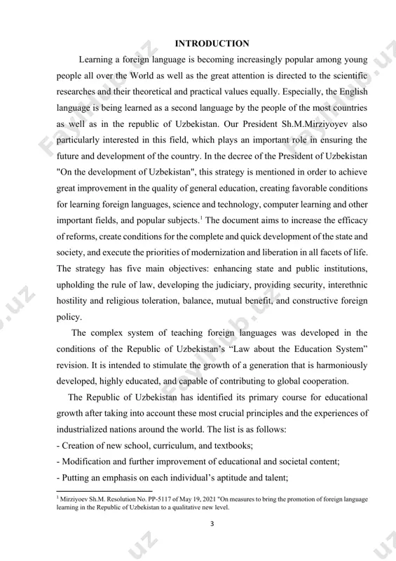 concepts of novelty and innovation are mutually different in scientific areas. "innovation" means a tool, a new method, methodology, technology. "innovation" is a process that develops according to certain stages of education. the development of world science is growing and developing day by day. it is this positive development that has had an impact on our country. advanced innovative technologies are being applied to our world of scienceit would not be wrong to say that the wide application of advanced, modern innovative technologies in the field of education has opened the door to many opportunities and goals for young people learning foreign languages. language learning is one of the most important areas in human society. language, which is a means of communication, can be acquired practically in a natural environment, i.e. in the family, in the community or in an organized manner. knowledge of language phenomena is taught theoretically. knowledge …