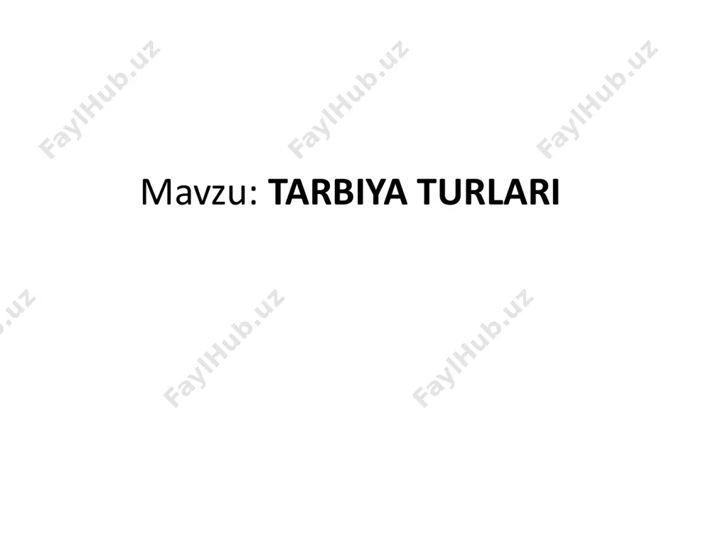 arbiyasining maqsadi o‘quvchilarda mehnatga ongli munosabatni shakllantirishdir. mazkur maqsadga erishish yo‘lida quyidagi vazifalarni ijobiy hal etish maqsadga muvofiq: -yosh avlodda mehnat qilish istagini qaror toptirish va ularni zamonaviy ishlab chiqarishning turli sohalarida faoliyat yuritishga tayyorlash; -o'quvchilarda umumjamiyat manfaati yo‘lida mehnat qilish ehtiyoj ini hosil qilish; -ularning aqliy qobiliyatlarini rivojlantirish; -o‘quvchilarning mavjud bilimlarini uzluksiz ravishda takomillashtirib borishlari uchun zarur shart-sharoit yaratish; -ularda mehnat ko‘nikma va malakalarini tarkib toptirishdan iborat. jismoniy tarbiya deganda organizmning morfologik va funksional rivojlanishini jamiyat talablari darajasida amalga oshirish, jismoniy sifatlarni, qobiliyatlarni rivojlantirish, jismoniy madaniyat va sport sohasiga taalluqli maxsus bilimlarni o‘zlashtirib olish tushuniladi. jismoniy tarbiya - o’quvchilarning jismoniy va sportga oid faoliyatlarini maqsadga yo‘naltirilgan, aniq tashkil etiladigan va rejali tarzda amalga oshirish tizimi. estetik tarbiya - o’quvchilarda estetik his-tuyg‘u, estetik ong va munosabatni shakllantirishga qaratilgan tarbiyaning alohida shakli. estetik tarbiya - bu estetik jihatdan rivojlangan va ijodiy faol bo'lgan inson shaxsini shakllantirish jarayoni. estetik tarbiya insonparvar mohiyatga, …