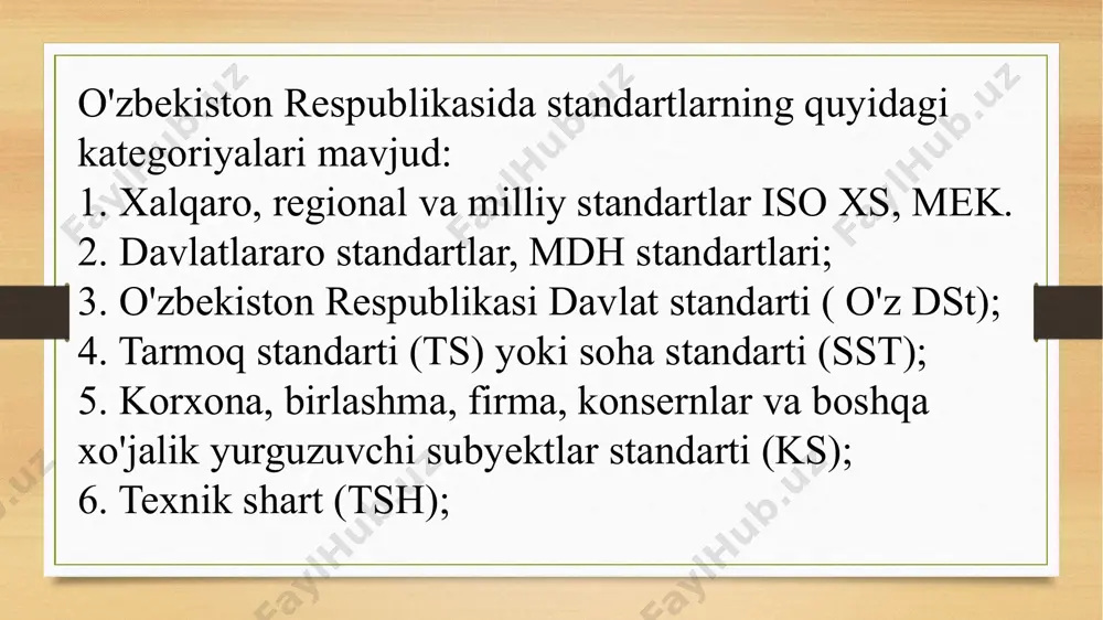 metrologiya va standartlashtirish fani - Page 5