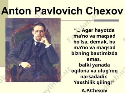 anton pavlovich chexov 3 — PPTX