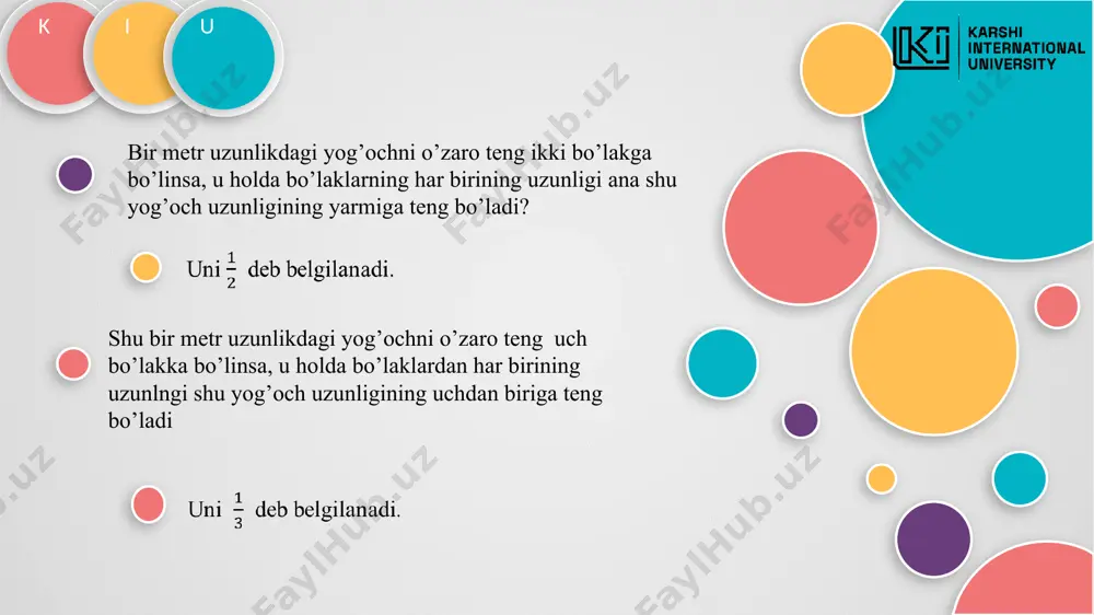 kasr tushunchasi bilan tanishtirish metodikasi - Page 3