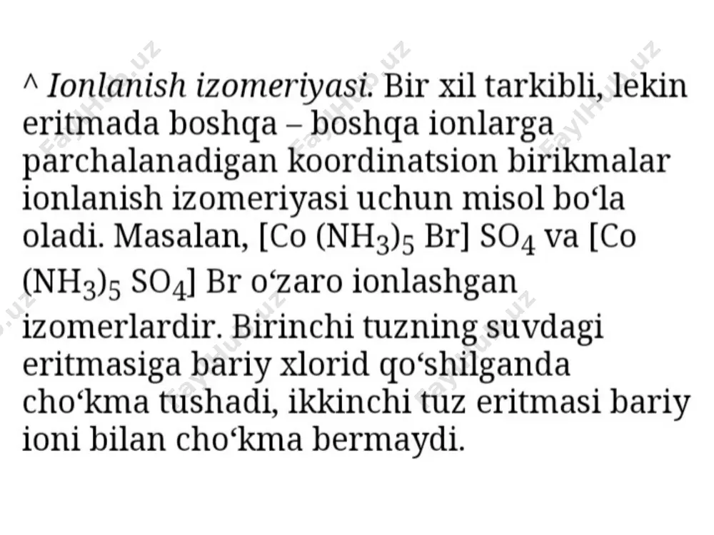 koordinatsion birikmalarni izomeriyasi - Page 4