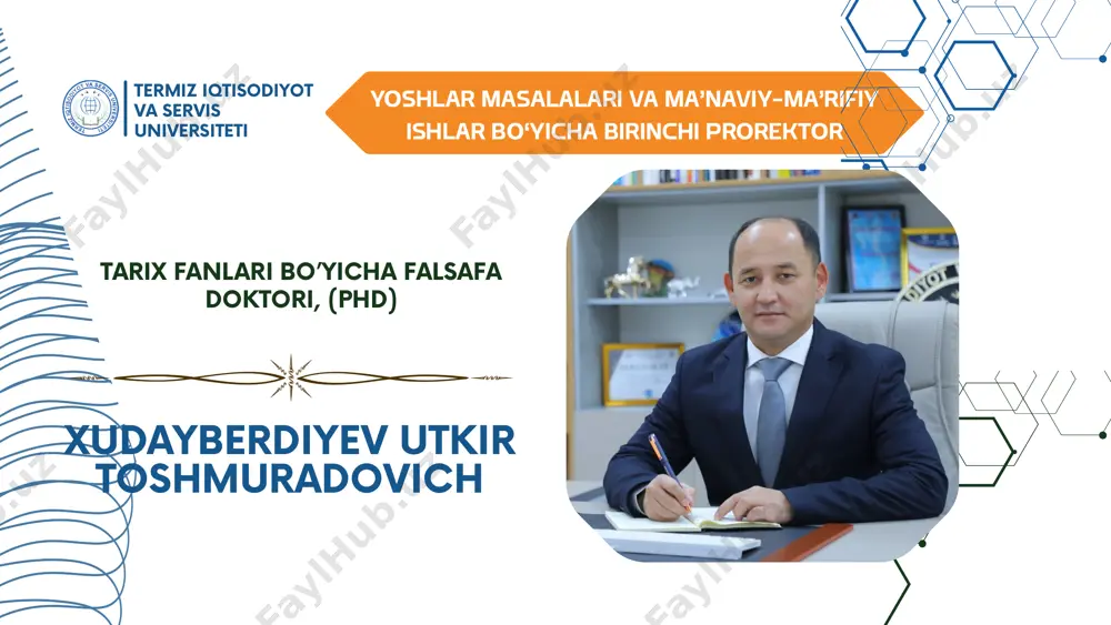 termiz iqtisodiyot va servis universiteti rektorlari haqida ma'lumotlar - Page 3