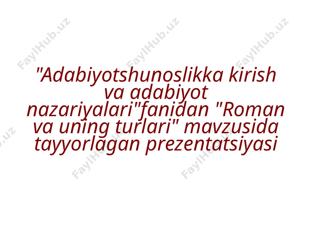 ni qanchalik yorqin ifodalasa, r.ning badiiy qimmati va ijtimoiy ahamiyati shunchalik katta boʻladi. r. oʻz tarixining dastlabki davrida mavjud adabiy janrlarga parodiya sifatida maydonga kelgan. keyinchalik r.navislarning muayyan uslubiy tuzilma va tasviriy vositalar tizimini siyqalashtirishga qaratilgan urinishlari ham parodiya qilingan. bu hol r.ning avvalboshdanoq muayyan adabiy shakllarni qonunlashtirishni xush koʻrmaydigan va yozuvchi qarshisida badiiy tasvirning barcha imkoniyatlarini ochadigan janr boʻlganidan shahodat beradi. mavzu, hajm, syujetning murakkablik darajasi, kompozitsion tuzilish va tasvir usullarida muayyan farq boʻlishiga qaramay, r. janrida baʼzi bir badiiyat unsurlarining (intriga, konflikt, yechim kabi) boʻlishi talab etiladi. shu bilan birga r. navislar bu unsurlarga, shuningdek, badiiy tasvirning boshqa shakl va vositalariga erkin munosabatda boʻlishlari mumkin. r.lar oʻz tarixining dastlabki davrida tuzilishiga koʻra 2 guruhga — "ochiq" va "yopiq" r.larga ajralgan. "ochiq" tuzilmali r.ning yorqin namunasi m. servantesning "don kixot" i boʻlib, unda jamiyat hayotining xilmaxil tomonlari bilan birga bosh qaxramon ishtiroki harakterining tadrijiy oʻsishi ham mufassal tasvirlangan, bosh …