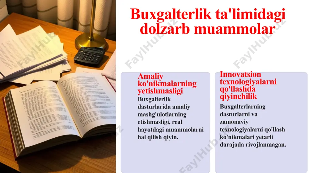 bo'lajak buxgalterlarning kasbiy kompetentligini shakllantirish - Page 3