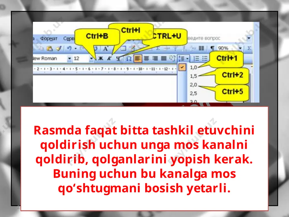 kanallar va filtrlar haqida ma’lumot 11-sinf - Page 5