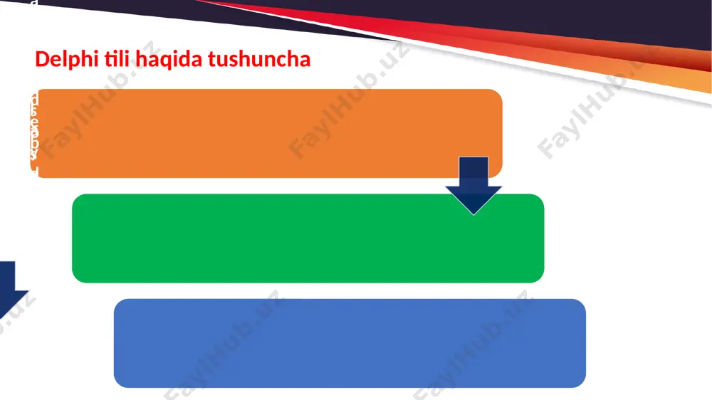 mkon beradi, bu esa mobil ilovalar orqali qurilmalarni boshqarishni osonlashtiradi.kechikish va optimizatsiya: mobil ilovalarda foydalanuvchi tajribasini yaxshilash uchun optimizatsiya va kechikishlarni kamaytirish zarur. delphi yordamida mobil ilovalar yaratishda ishlatiladigan boshqa komponentlartms fnc components: tms (the mighty software) kompaniyasining delphi va c++ builder uchun ishlab chiqilgan kutubxonalari. ular mobil ilovalar uchun turli komponentlar (masalan, jadval komponentlari, grafik kutubxonalar, integratsiya uchun yordamchi kutubxonalar) va yechimlarni taqdim etadi.indy components: internet bilan ishlash, masalan, http, ftp, smtp protokollari orqali ma'lumot uzatish uchun ishlatiladigan delphi kutubxonasidir.firedac: delphi va c++ builder uchun ma'lumotlar bazasiga ulanish va uni boshqarish uchun kutubxona. mobil ilovalarda ma'lumotlar bazasi bilan ishlashda, masalan, sqlite va boshqa serverga bog‘lanish imkonini beradi. kichik ekranli qurilmalar uchun optimallashtirish: mobil ilovalarni yaratishda ekran o‘lchamlari va foydalanuvchi tajribasi muhim omildir. delphi da firemonkey yordamida ilova foydalanuvchi interfeysi turli ekran o‘lchamlariga moslashadi. resurslar optimizatsiyasi: mobil qurilmalar resurslari (masalan, protsessor, xotira) kompyuterlarga qaraganda cheklangan bo‘lishi mumkin, shuning uchun kodni …