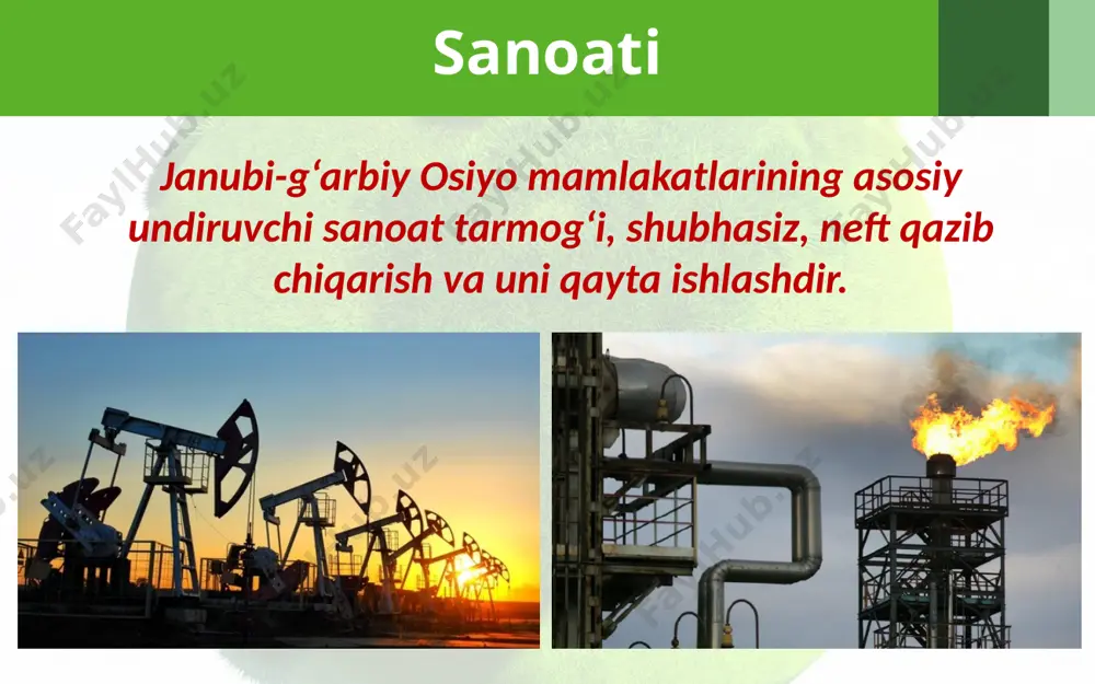 janubi-g‘arbiy osiyo xo‘jaligi, transporti, ichki tafovutlari . 9 - sinf - Page 4