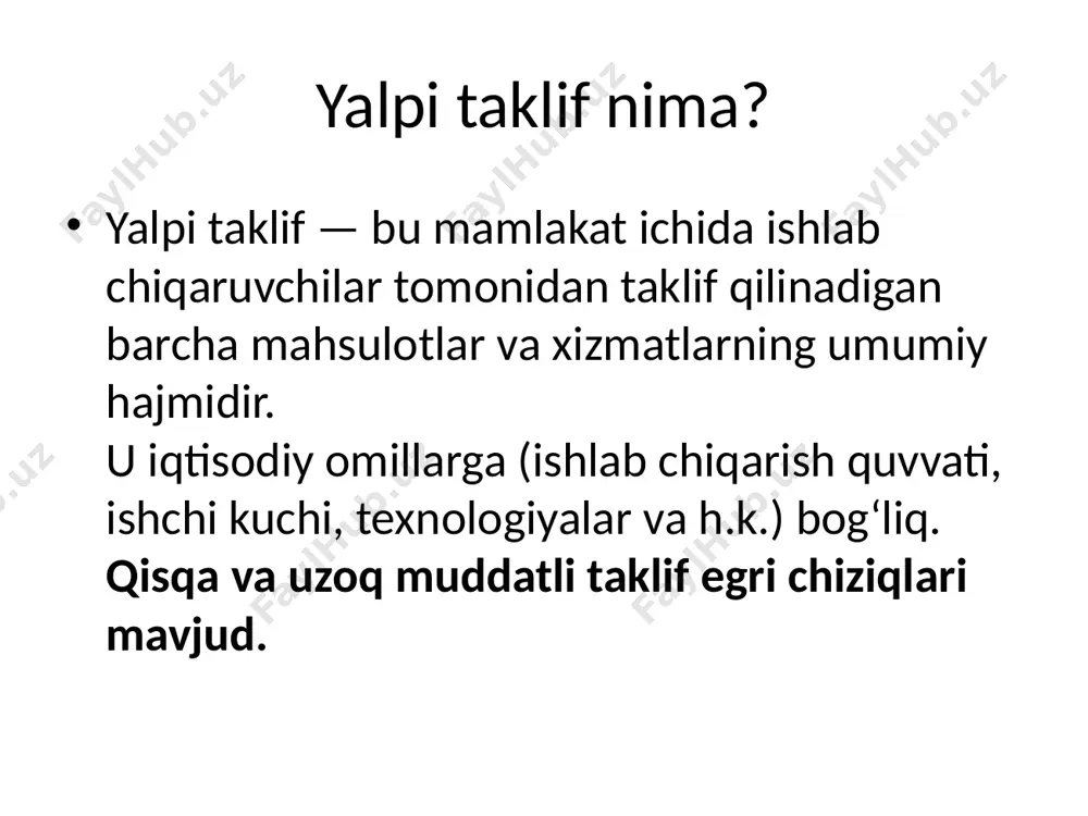 yalpi talab va yalpi taklif - Page 3