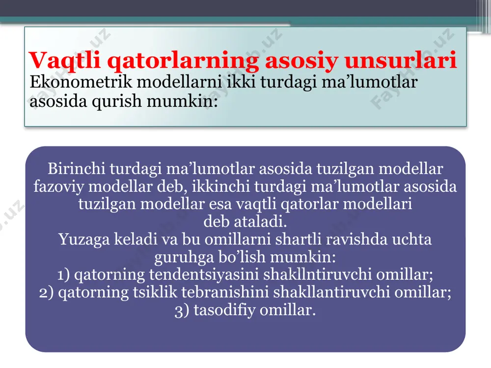 vaqtli qatorlarni regression tahlili - Page 5