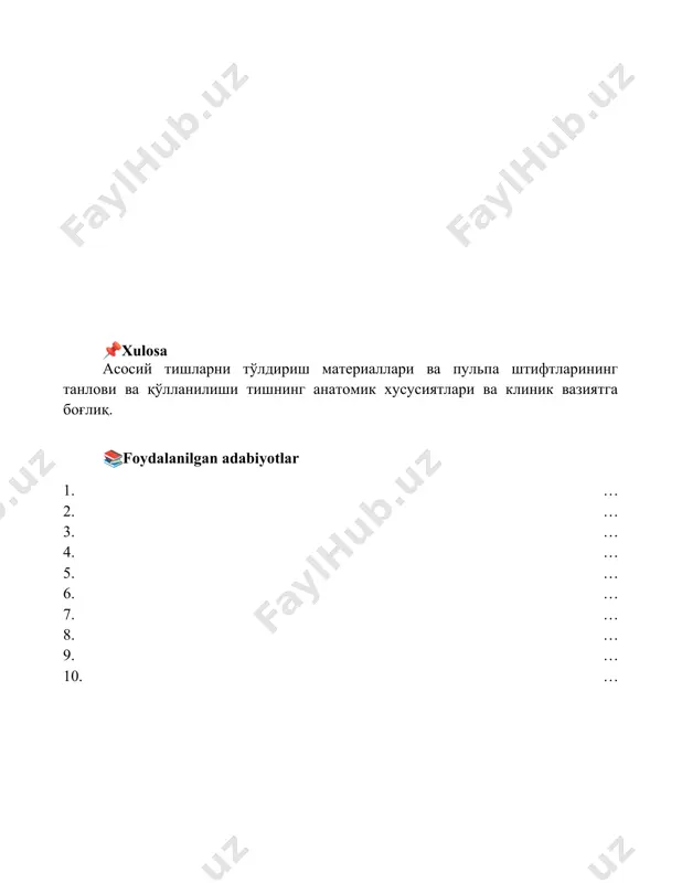 birlamchi qattiq plomba ashyolari - Page 5