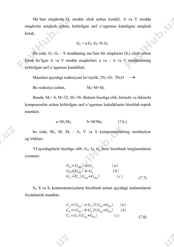 trubаsimоn kimyoviy rеаktоrlаrni mоdеllаshtirish - Page 5