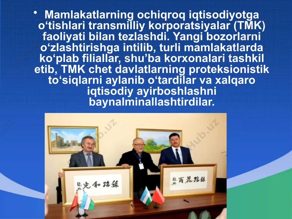 xalqaro iqtisodiy integratsiyaga tegishli asosiy terminlar - Page 5
