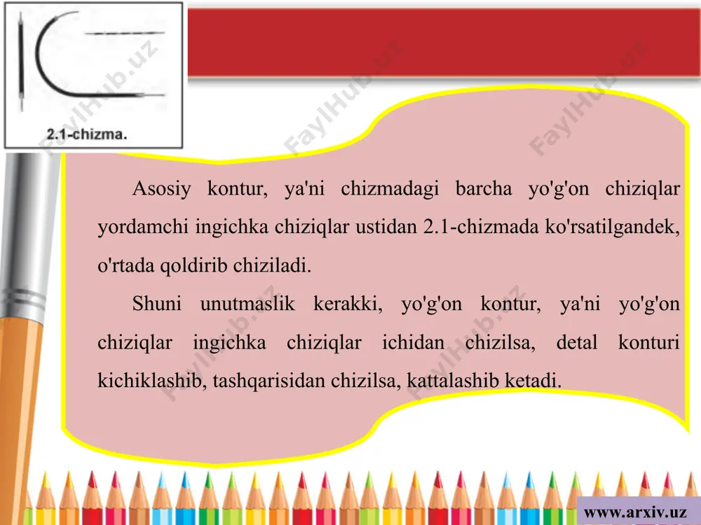 2-mavzu chizmalarni taxt qilish. standart. format. masshtab 8-sinf - Page 5