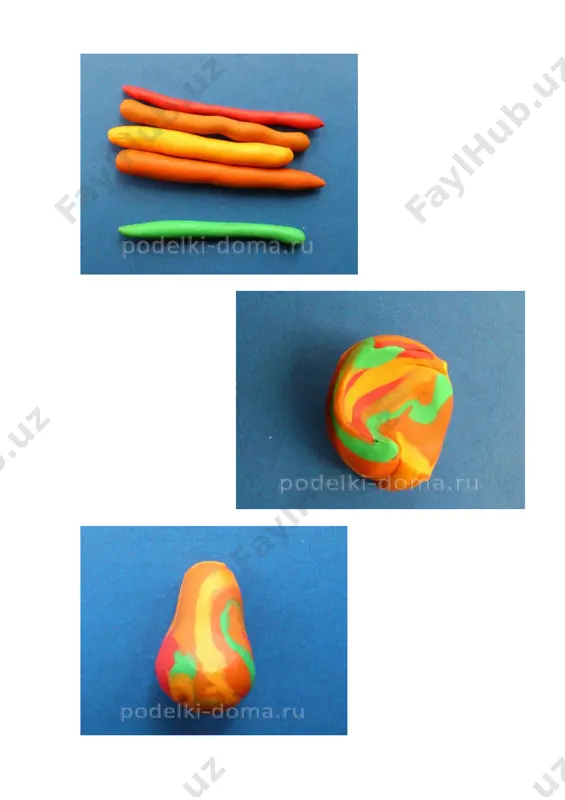 amaliy mashg`ulot: plastilindan mevalar shaklini yasash - Page 5