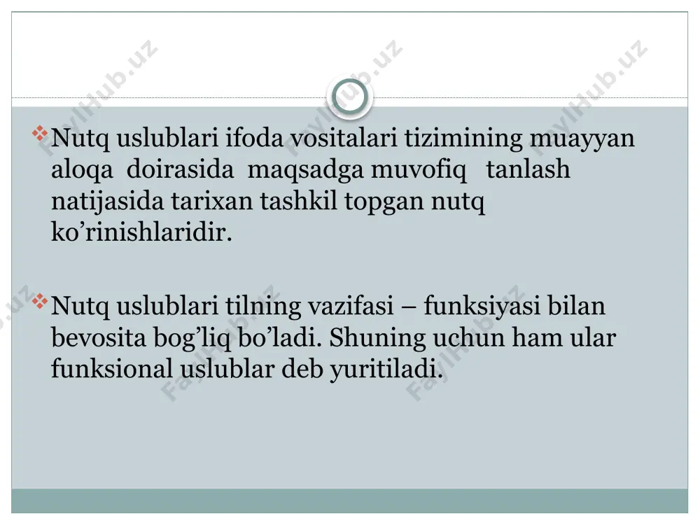 nutqning uslubiy shakllari - Page 4