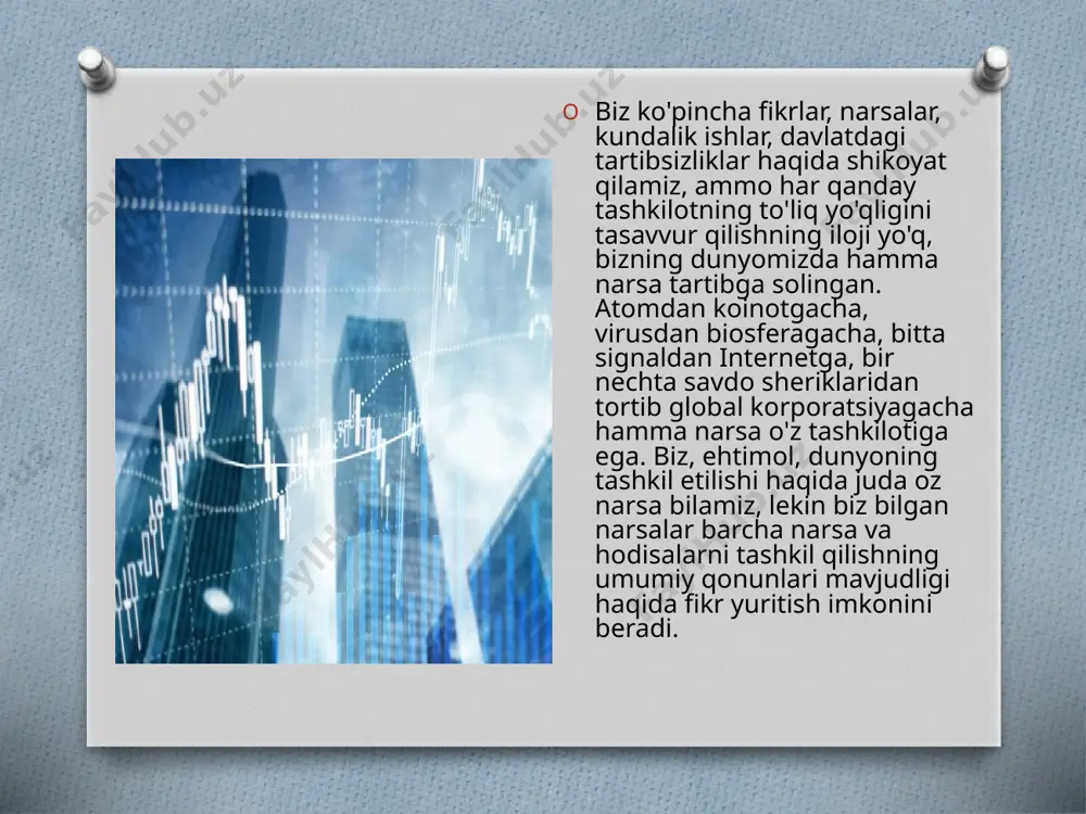 il etish fanining asosini tashkil etuvchi tamoyillar va g‘oyalar yig‘indisi sifatida zarur. nazariya - bu evristik va bashorat qilish qobiliyatiga ega bo'lgan empirik umumlashmalar va ular asosida qurilgan mantiqiy tamoyillar va qonunlarning ichki izchil tizimidir. image3.jpeg image4.png image5.png image6.png image7.png image8.png image9.png image10.png image11.png image12.png image13.png image14.png image15.png /docprops/thumbnail.jpeg
