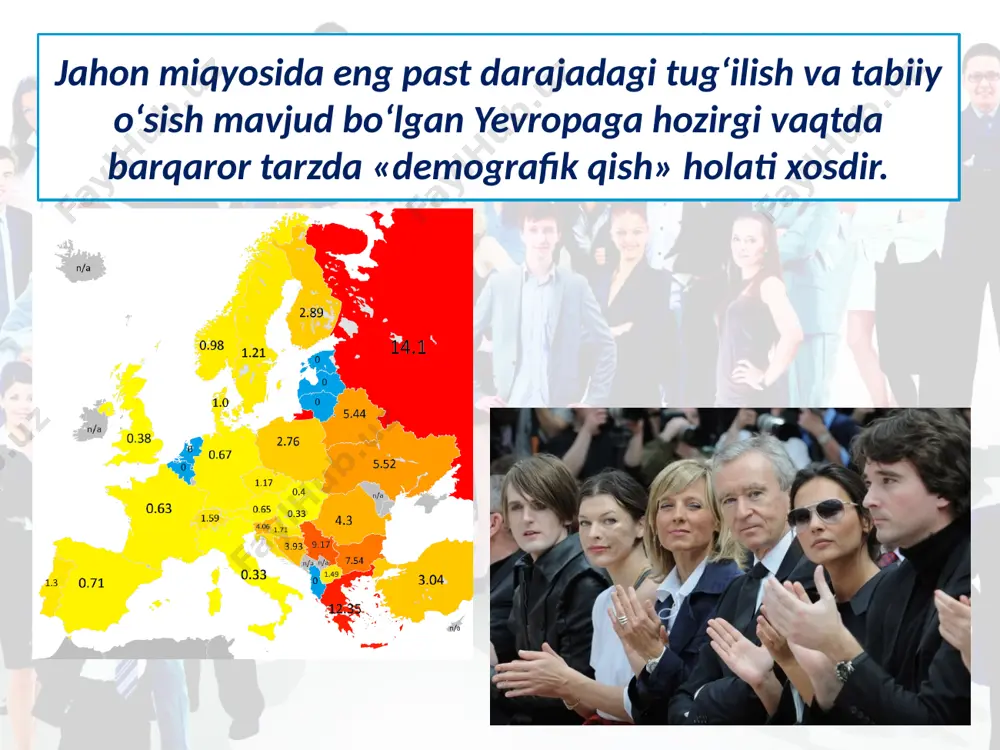 yevropa mamlakatlari aholisi . 9 - sinf - Page 3