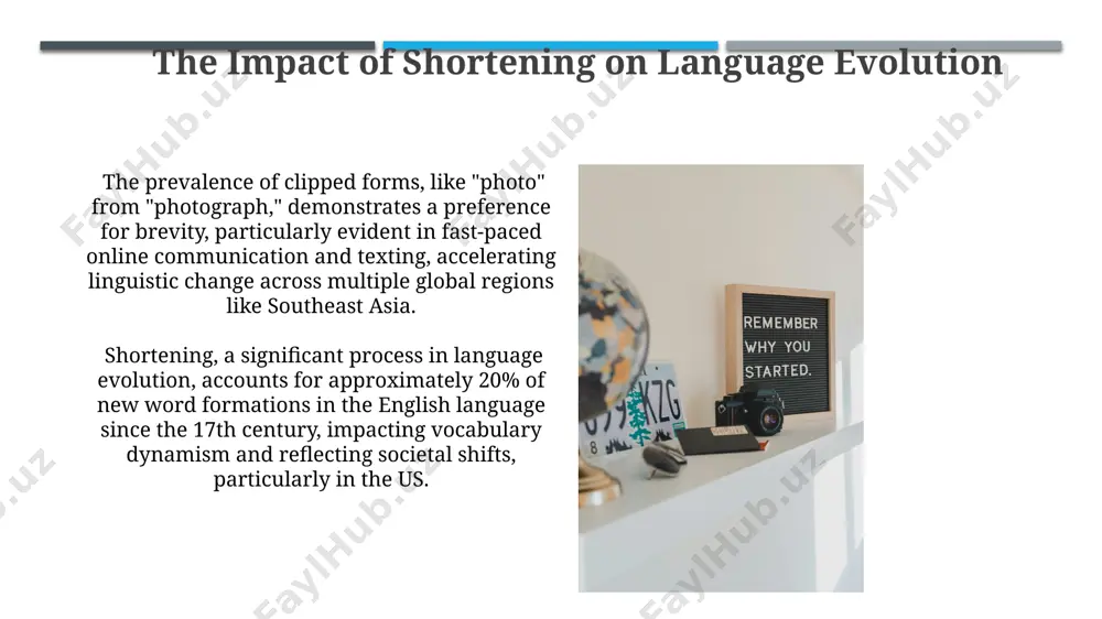 shortening of words as a means of word formation - Page 4