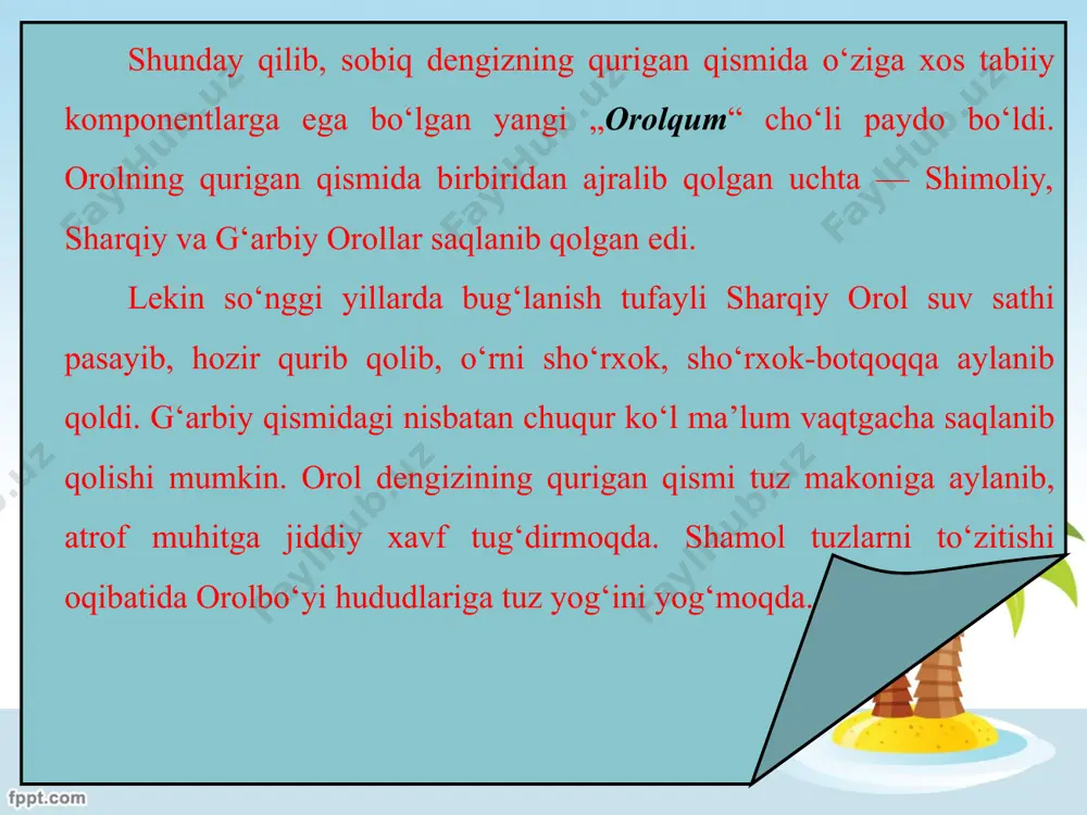 orol tabiiy geografik okrugi 7-sinf - Page 5