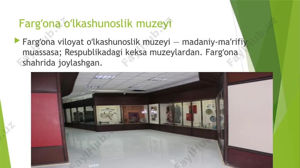 fargʻona oʻlkashunoslik muzeyi - Page 4