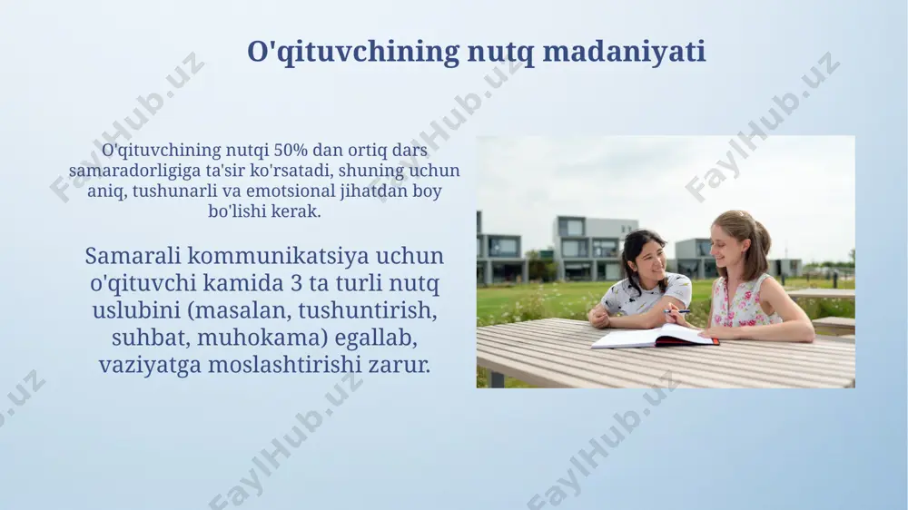 o'qituvchi faoliyatida muloqot madaniyati va psixologiyasi - Page 5
