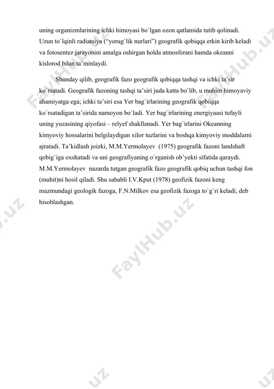 geografik fazo, unung tuzilishi va xususiatlari - Page 5