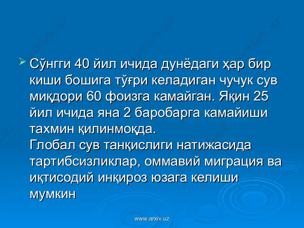 suv tanqisligi - Page 4