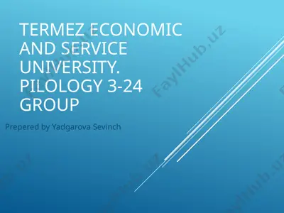 university presentation — PPTX