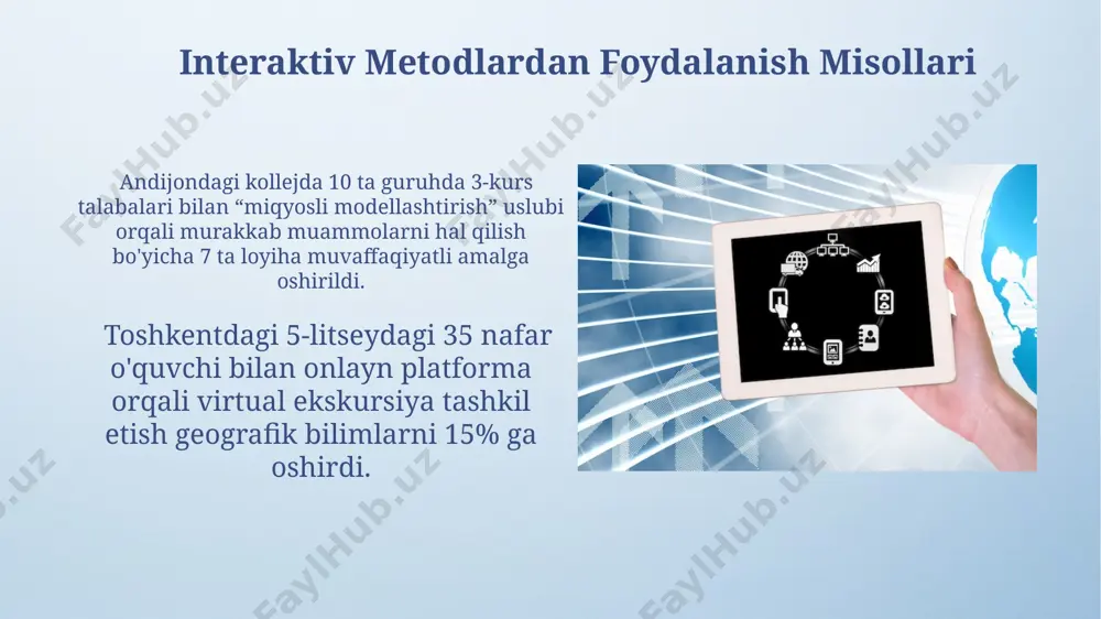 didaktik jarayonlarda interfaol metodlarni qôllash - Page 5