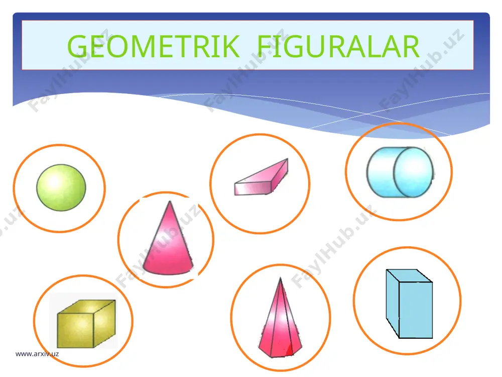 geometrik jismlar va ularning proyeksiyalari - Page 2