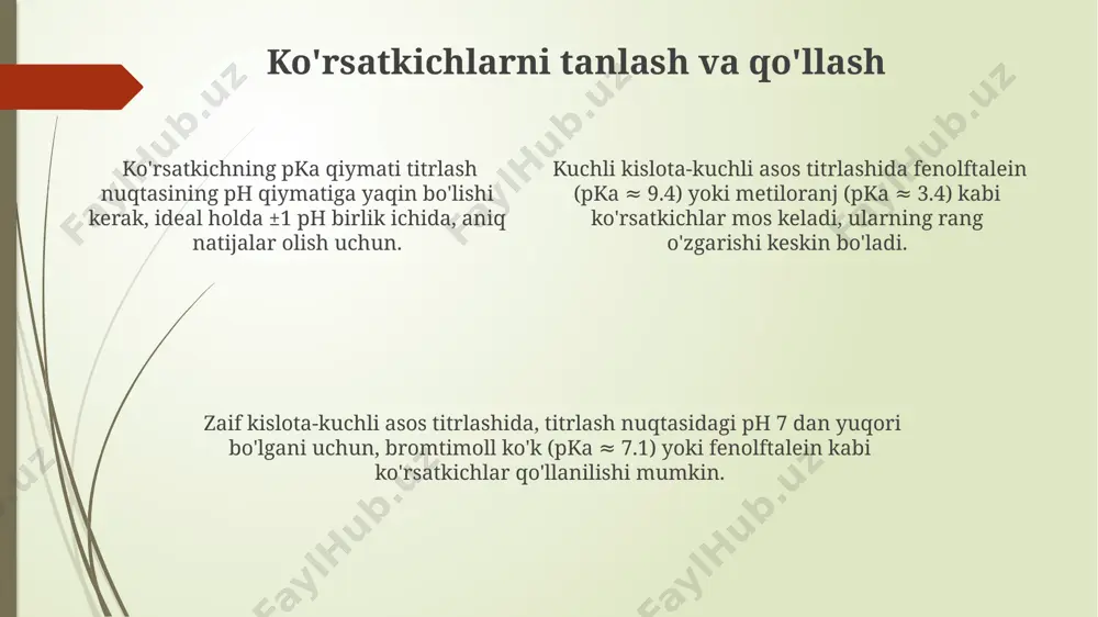 kislota asosli titrlashning amaliy jihatlari - Page 4