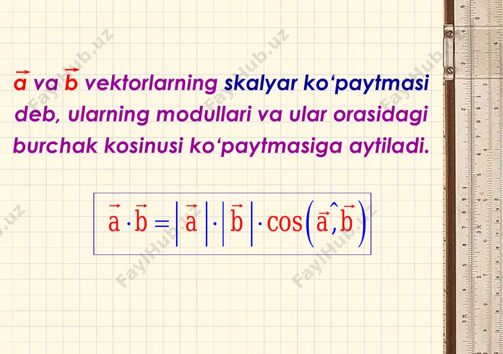 skalyar ko‘paytma va burchak kosinusi - Page 4