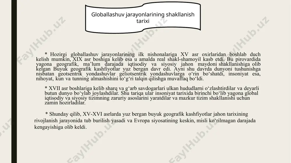 ammo – insoniyatni energetika va xom ashyo resurslari bilan ta’minlash xalqaro maydonda ko‘p sonli ziddiyatlar, shu jumladan harbiy mojarolar manbaiga aylandi. bu resurslar moddiy ishlab chiqarishning negizi hisoblanadi va ishlab chiqarish kuchlarining rivojlanishiga qarab inson hayotida tobora muhimroq rol o‘ynaydi. xalqaro kuchlarning birlashuvi xalqaro kuchlarning birlashuvi. odamlar dunyoqarashi nafaqat ularning dunyo haqidagi bilimlarida, balki ular bu bilimni qanday talqin qilishi, qanday xulosalar chiqarish va qanday ish ko`rishda ham namoyon bo`ladi. shu sababli global muammolarni butun dunyo bahamjihat hal qilishi lozimligi to‘g‘risida so‘z yuritar ekanmiz, insoniyat nazariyada muayyan yutuqlarga va ba’zi bir amaliy natijalarga erishgan holda, dunyo rivojlanishining salbiy jarayonlarini to‘xtatishga hali muvaffaq bo‘lmaganini e’tibordan chetda qoldirishimiz mumkin emas. xalqaro kuchlarning muayyan darajada birlashuvi, ularning muvofiqlashtirilgan, izchil va eng muhimi, samarali harakatlari ham hali mavjud emas. nega shunday bo‘lyapti va bunga nima xalaqit beryapti? hozirgi rang-barang va ziddiyatlarga to‘la dunyoda kelishilgan harakatlarni amalga oshirish mumkinmi? agar mumkin bo‘lsa, bunga qanday asosda …