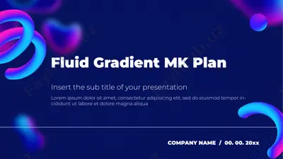 fluid gradient mk plan — PPTX