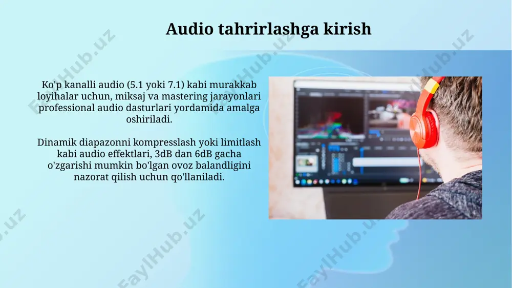 animatsion lavha yaratish. ovoz va video lavhaga ishlov berish - Page 5