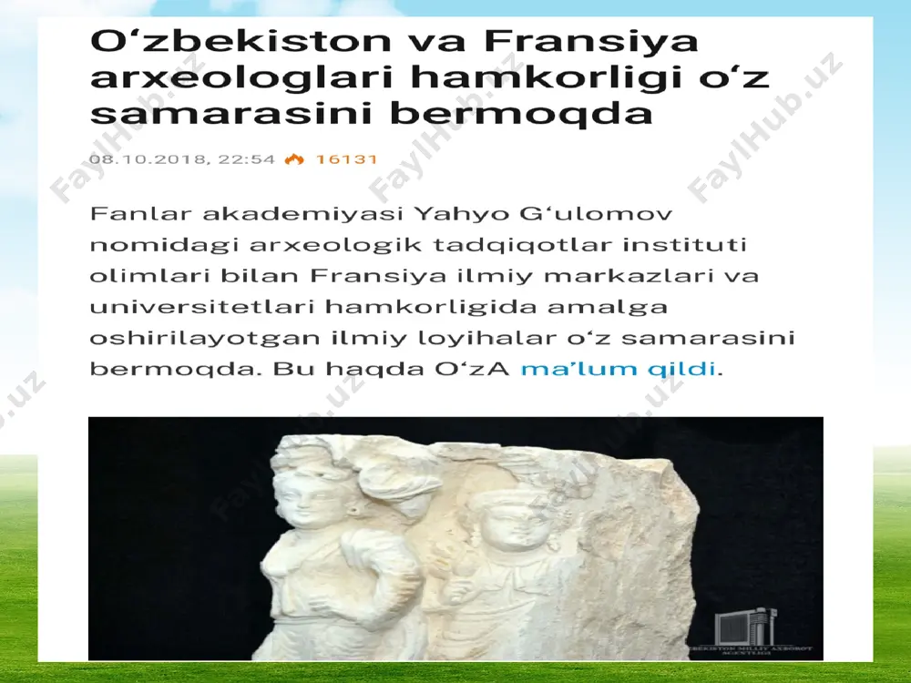 arxeologiyada xalqaro ilmiy hamkorlik - Page 5
