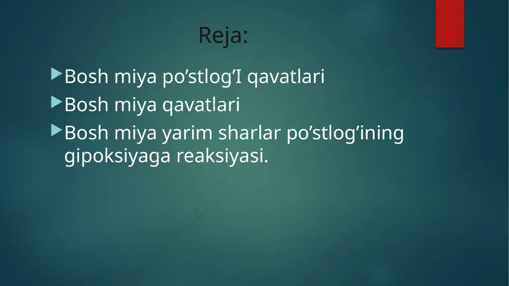 bosh miya yarim sharlari po’stlog’ining morfogenezi - Page 3