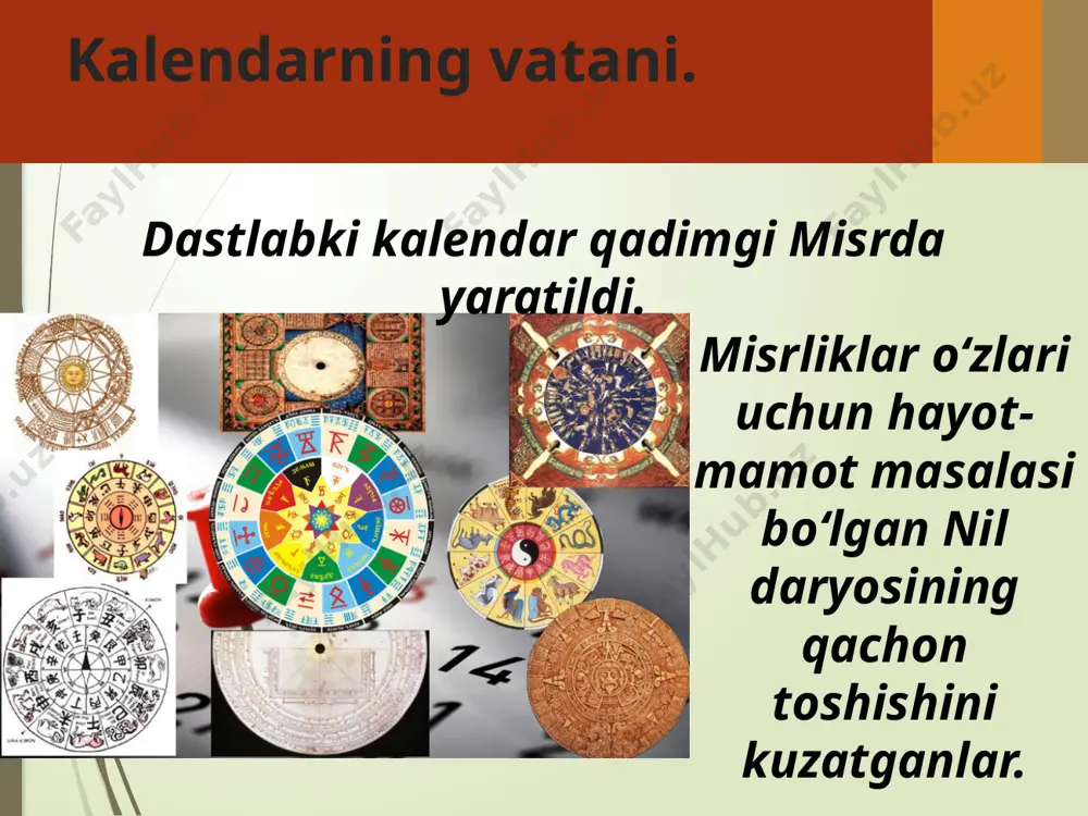 zamonaviy kalendarlar va ularning vujudga kelishi - Page 5