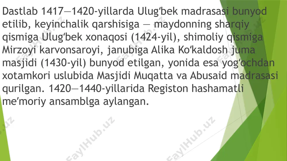 registon maydoni va madrasalari - Page 4