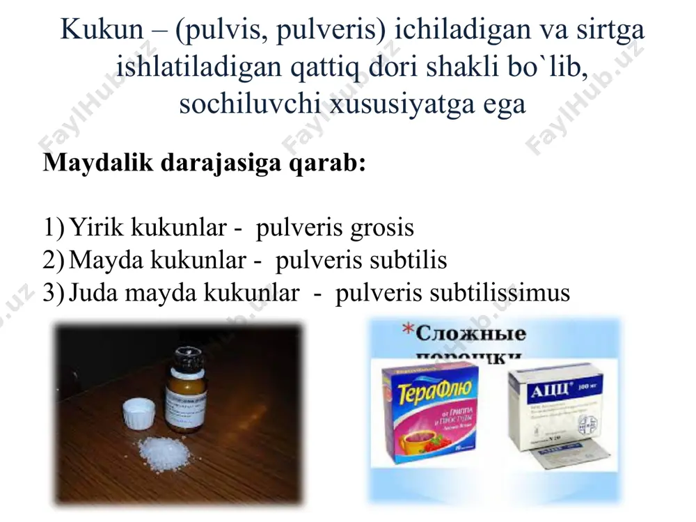 qattiq dori shakllari - Page 3