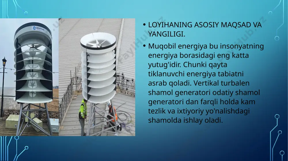 vertikal shamol generatorlari - Page 3