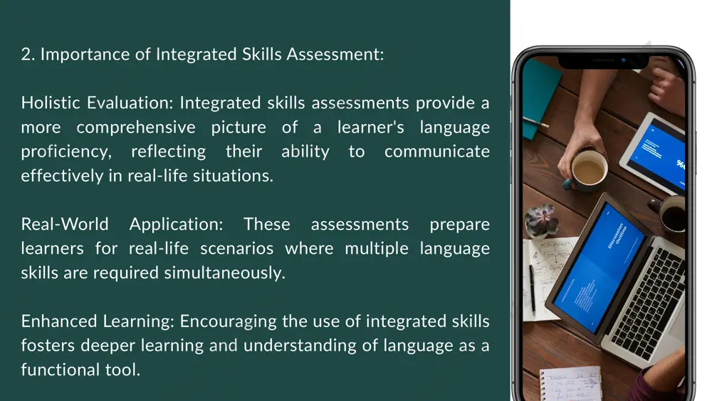 ontexts. by developing tests that assess these skills holistically, educators can better support learners in becoming proficient and confident language users. thank you for your attention image1.jpeg image2.jpeg image3.png image4.jpeg image5.jpeg image6.jpeg image7.jpeg image8.jpeg image9.jpeg image10.jpeg image11.jpeg image12.jpeg image13.jpeg